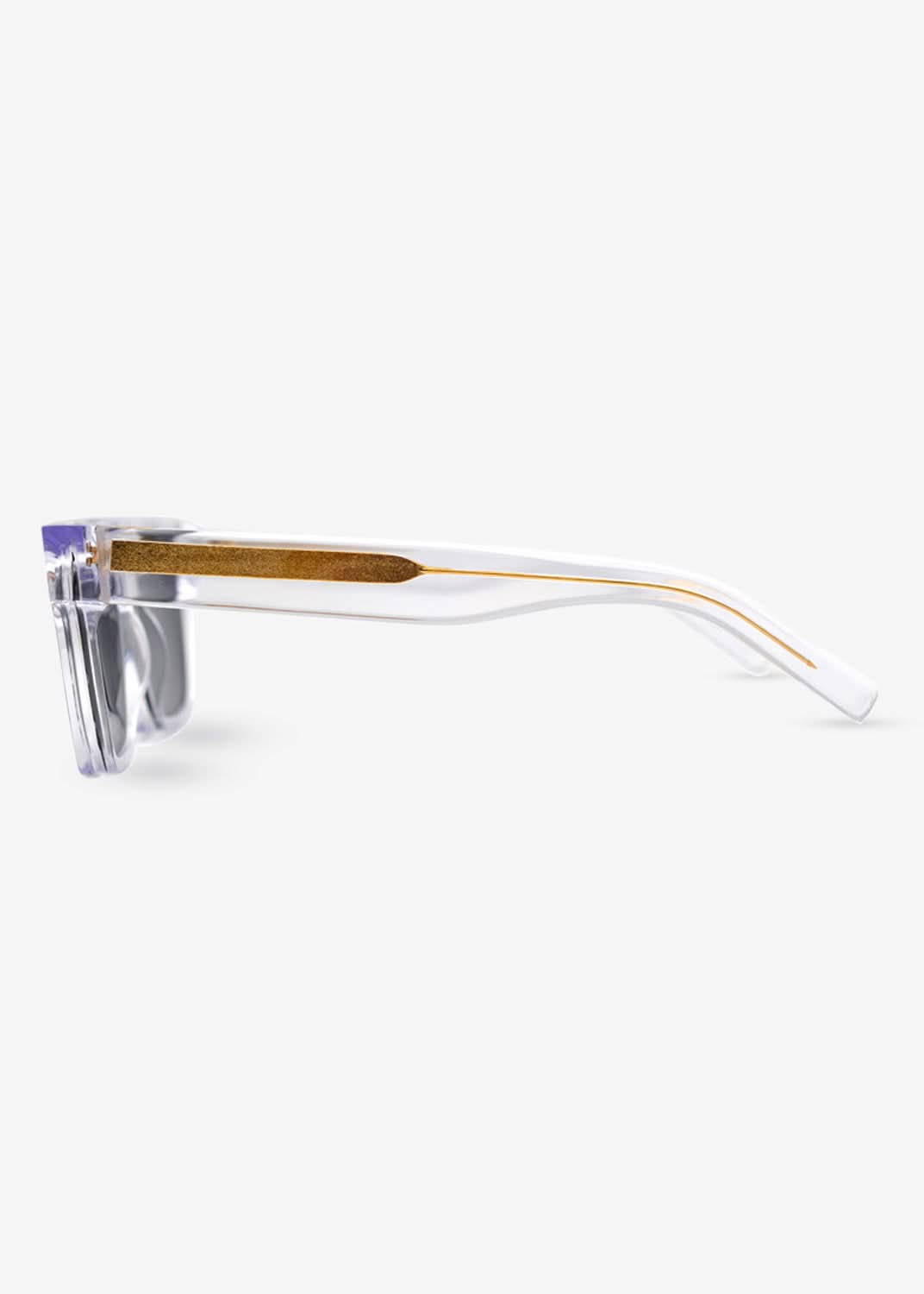 Darkwave - Oversized White Polarised Sunglasses - Nuree World