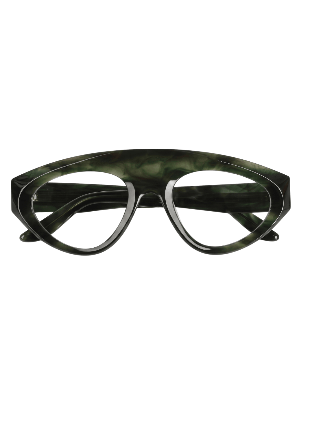 Flare- Forest Marble Acetate Optical Frame - Nuree World