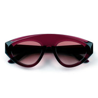 Flare - Polarised Sunglasses - Burgundy - Nuree World
