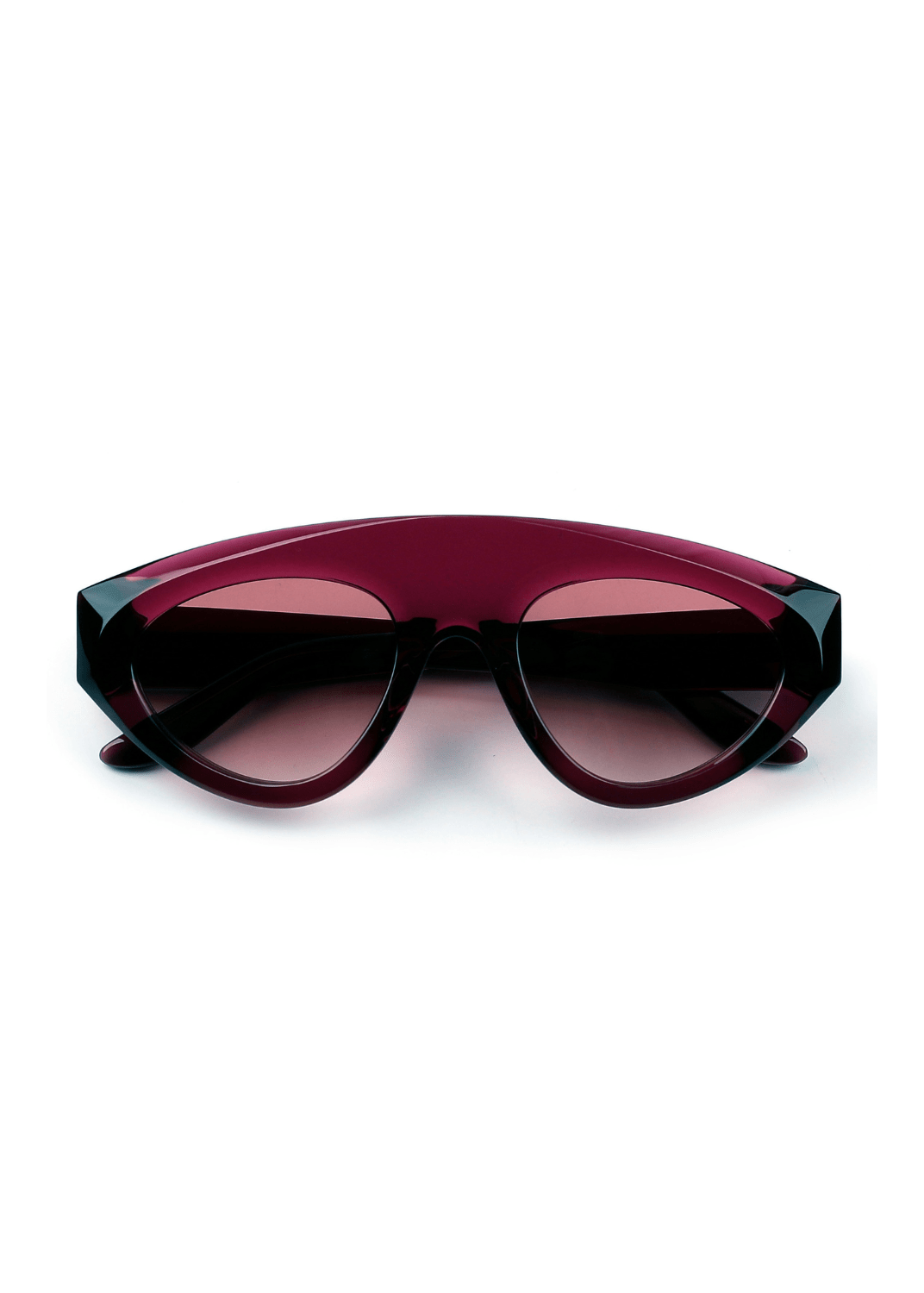 Flare - Polarised Sunglasses - Burgundy - Nuree World