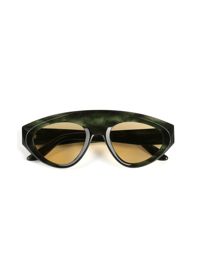 Flare - Polarised Sunglasses - Green - Nuree World