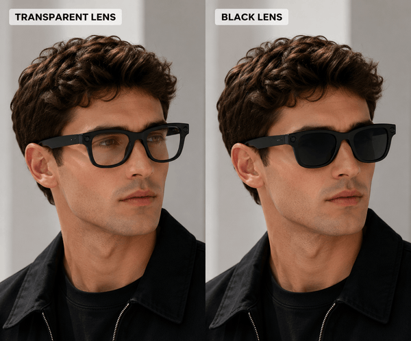 GS5 MAX AI Smart Glasses- Black - Nuree World