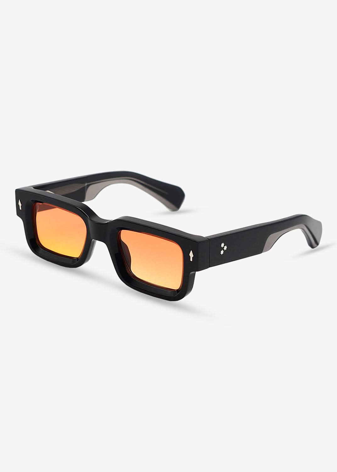 NightBurn - Black and Orange Polarised Sunglasses - Nuree World