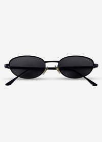NOIRIS - Black Metal Sunglasses - Nuree World