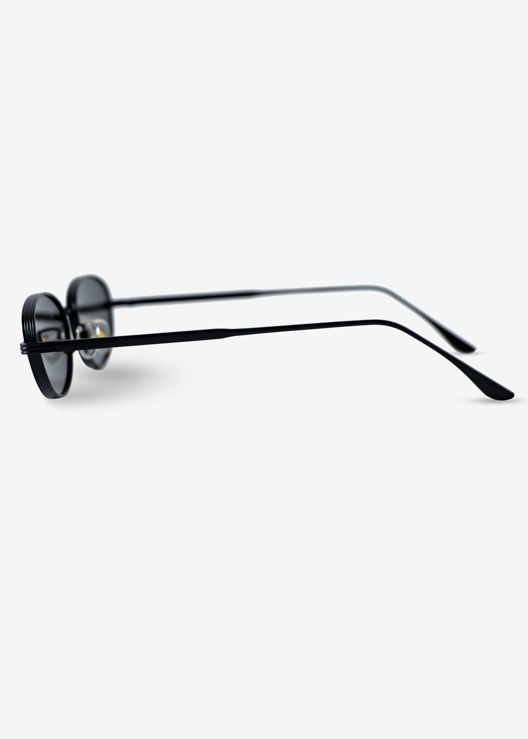 NOIRIS - Black Metal Sunglasses - Nuree World