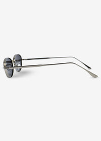 NOIRIS - Silver and Black Sunglasses - Nuree World