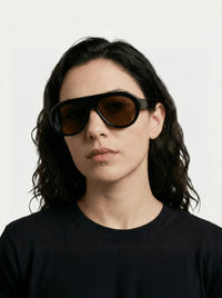 Nova - Polarised Sunglasses - Black & Brown - Nuree World
