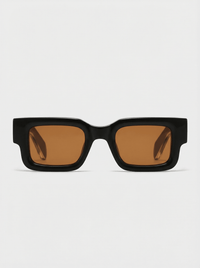 RAVEN - Black and Brown Polarised Sunglasses - Nuree World