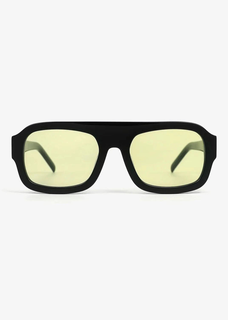 Russell Black and Green - Polarized Sunglasses - Nuree World