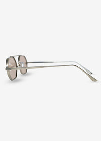 SOLACE - Rose and Sliver Metal Sunglasses - Nuree World