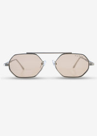 SOLACE - Rose and Sliver Metal Sunglasses - Nuree World