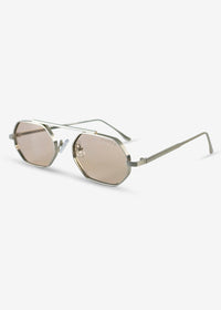SOLACE - Rose and Sliver Metal Sunglasses - Nuree World