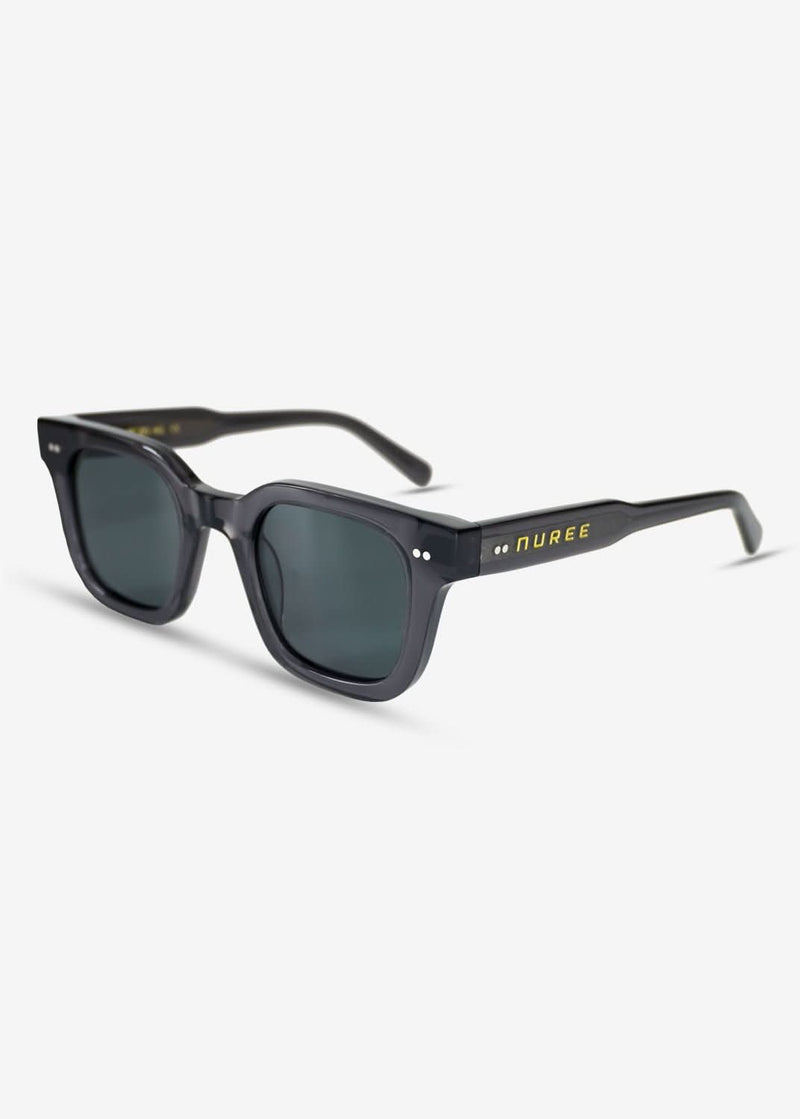Solomon Transparent Black - Polarized Sunglasses - Nuree World