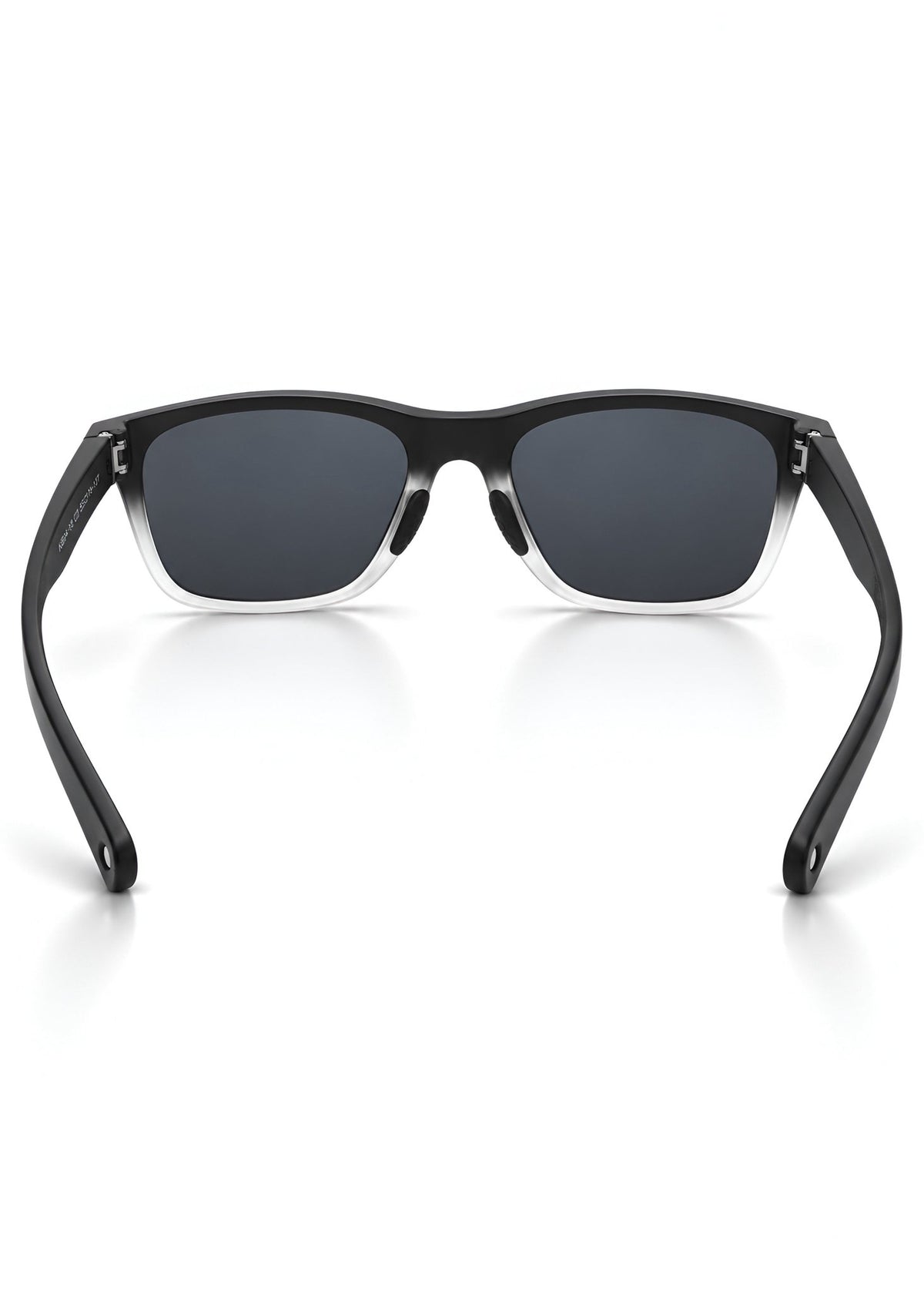 Sport Sunglasses – Black Gradient Frame with Grey Polarized Lenses - Nuree World