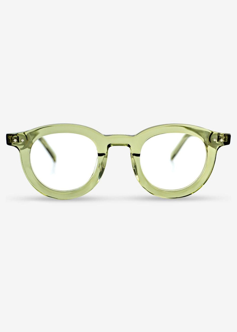 The Oxford Classic – Vintage Round Tortoiseshell - Green - Nuree World