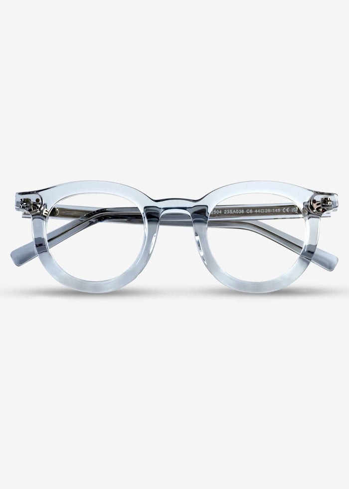 The Oxford Classic – Vintage Round Tortoiseshell - Grey - Nuree World