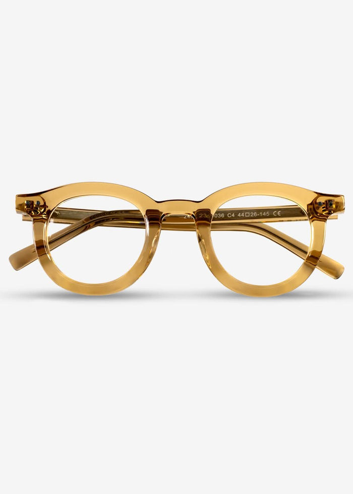 The Oxford Classic – Vintage Round Tortoiseshell - Orange - Nuree World