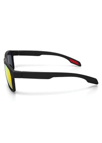 VELOCITY Polarized Sport Sunglasses – Black / Red Mirror - Nuree World