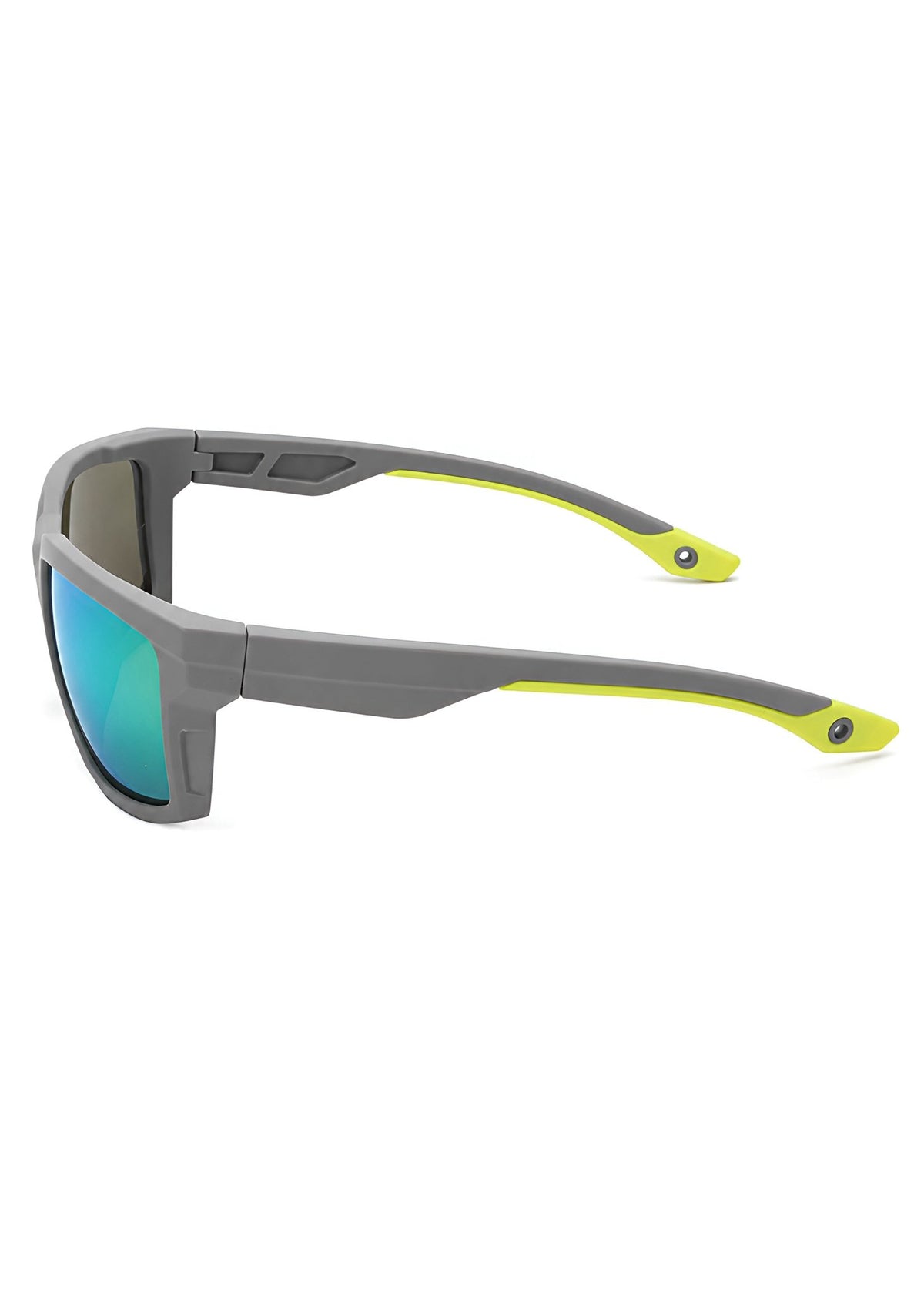 VELOCITY Polarized Sport Sunglasses – Grey / Green Mirror - Nuree World