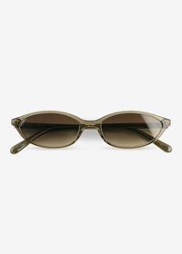 Yoko - Olive Polarised Acetate Sunglasses - Nuree World